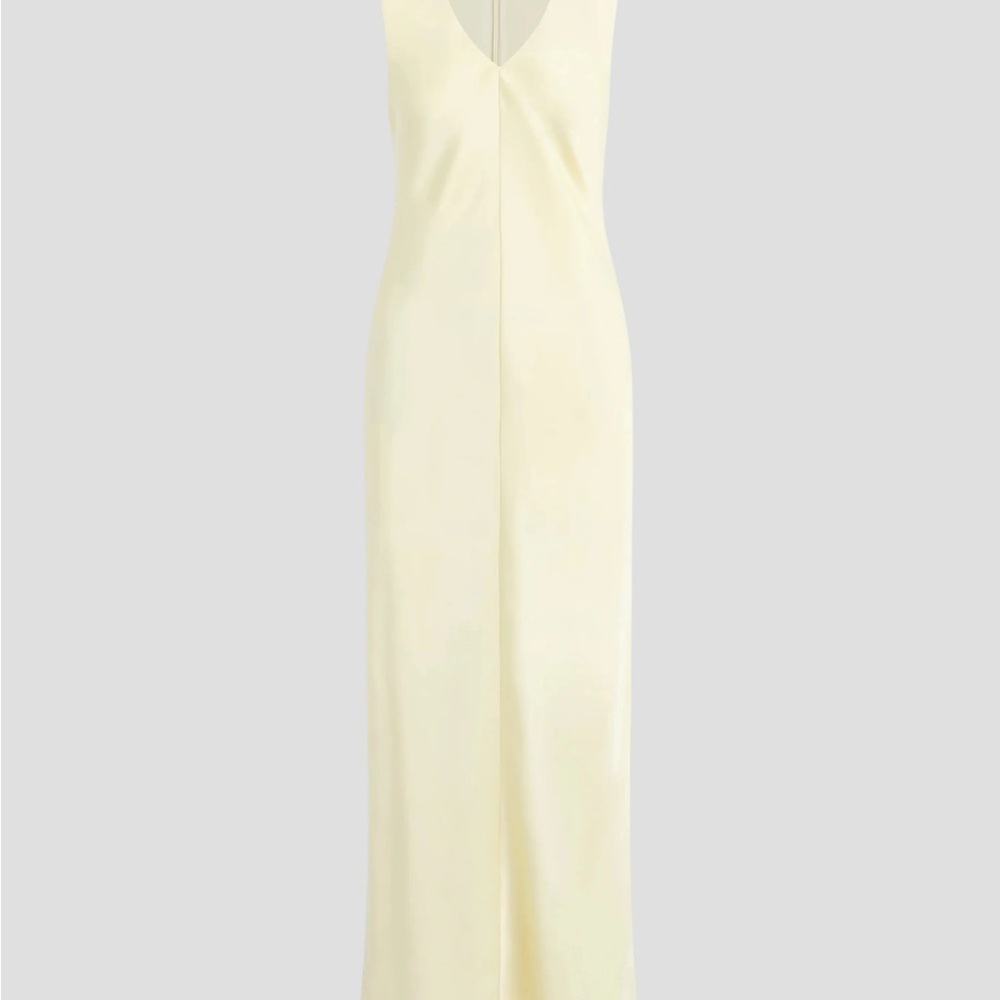 Favorite Daughter Soft Yellow Maxi Dress